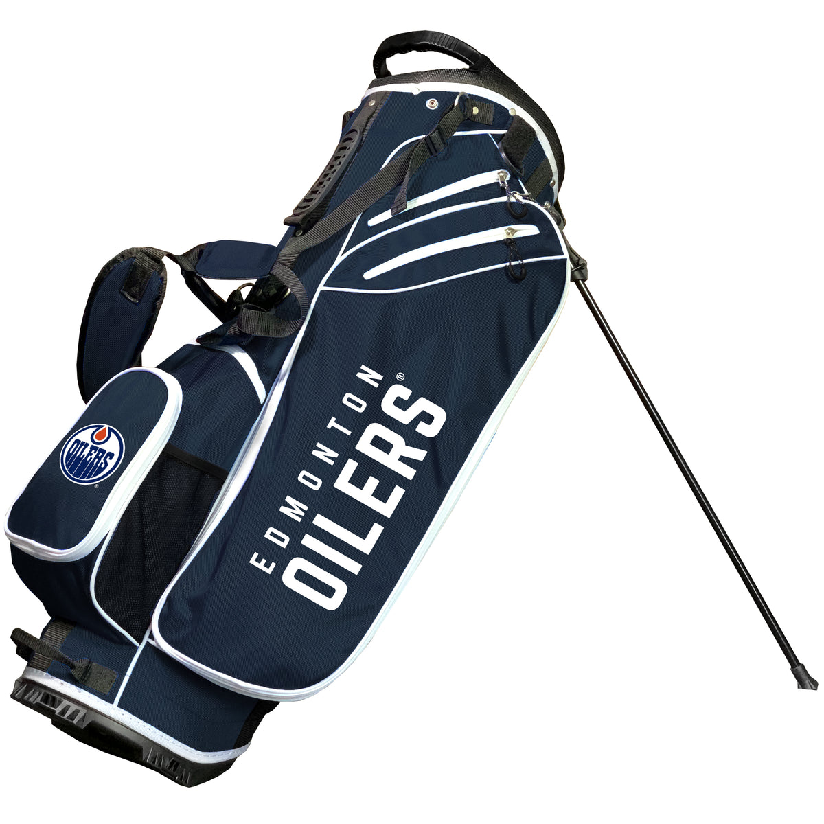 Edmonton Oilers Birdie stand golf bag, Navy color