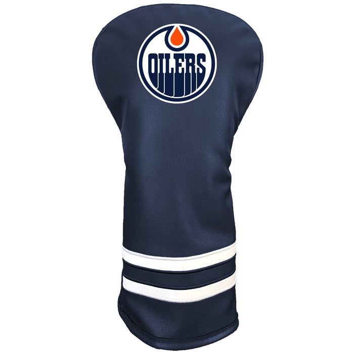 Edmonton Oilers Vintage Color Printed Driver Headcover