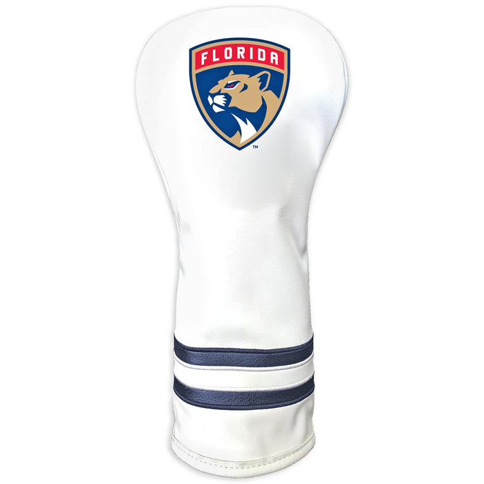 Florida Panthers Vintage White Printed Fairway Headcover