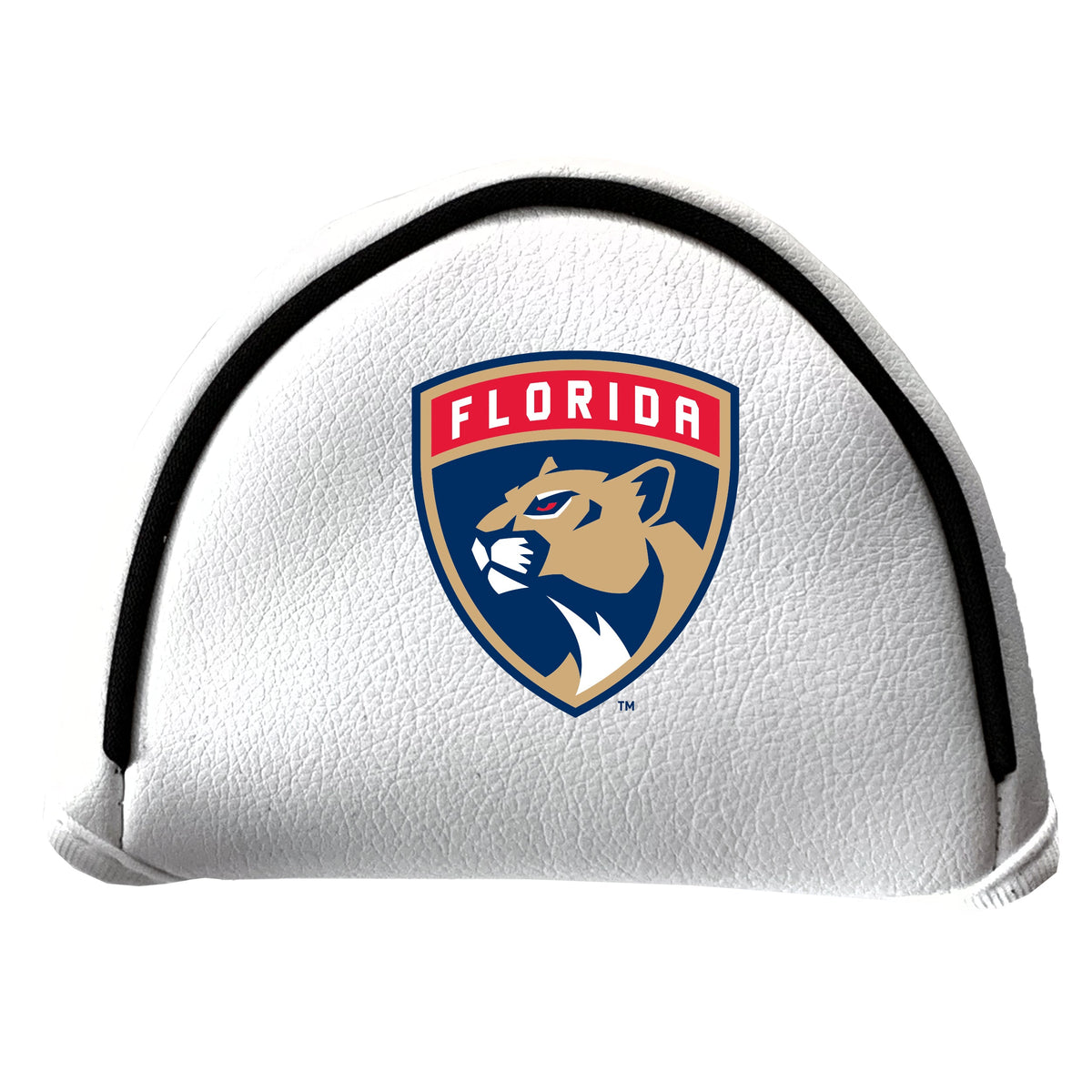 Florida Panthers Vintage White Printed Mallet Putter Headcover