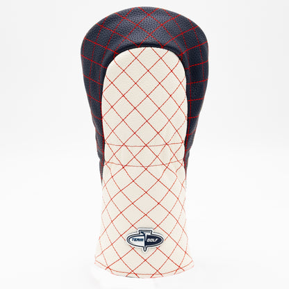 Florida Panthers Striped Fairway quilted headcover, back view