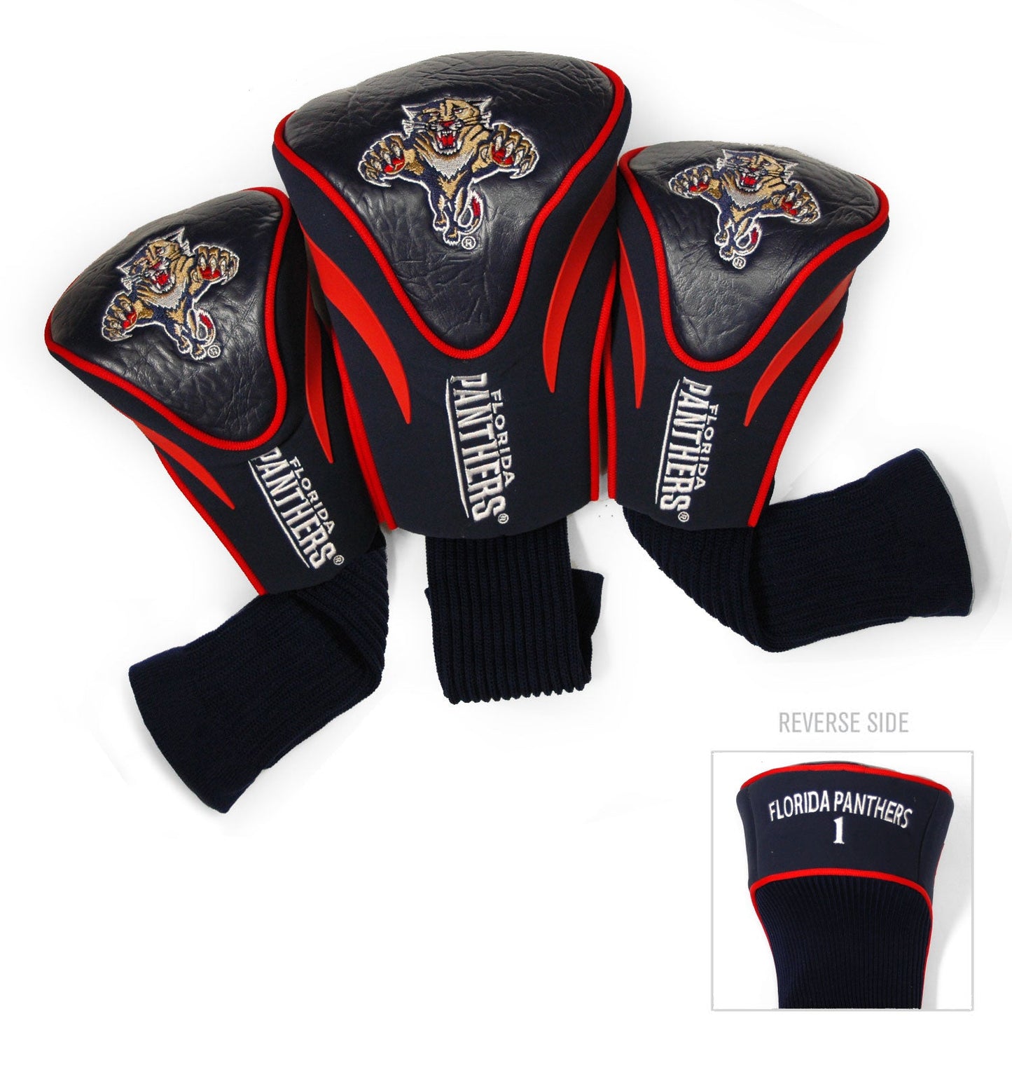 Florida Panthers 3 Pack Contour Sock Headcovers - Club Rehab