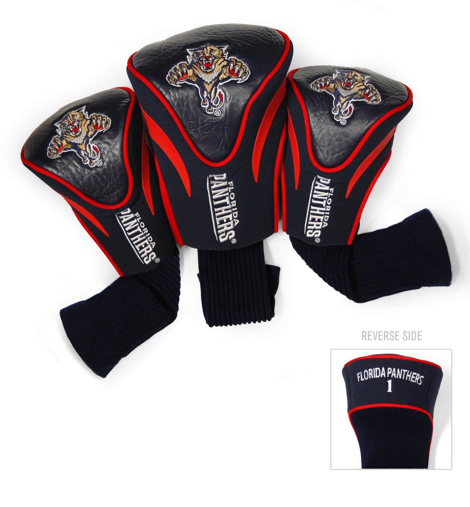 Florida Panthers 3 Pack Contour Sock Headcovers - Club Rehab