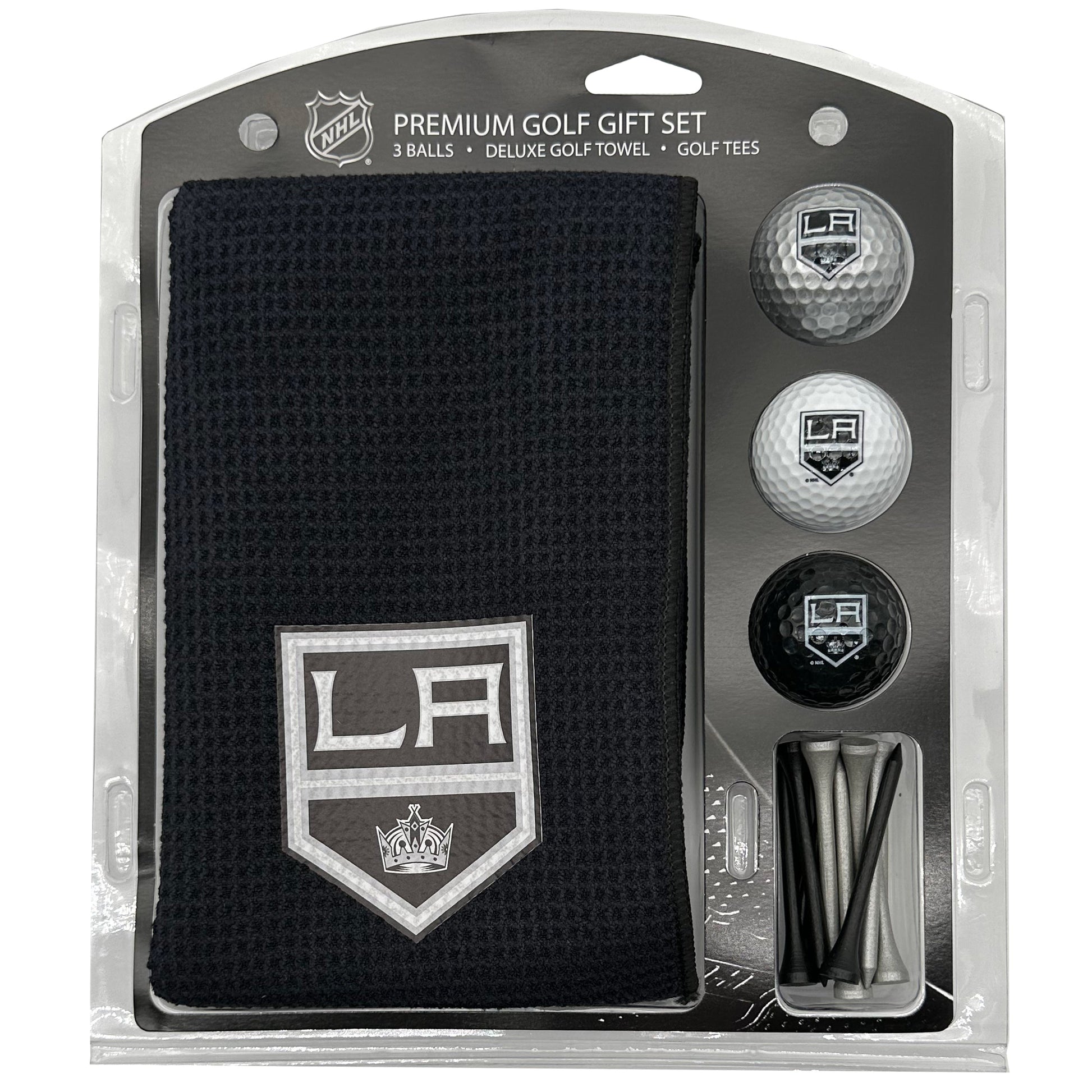 Los Angeles Kings Microfiber Towel Golf Gift Set - Club Rehab