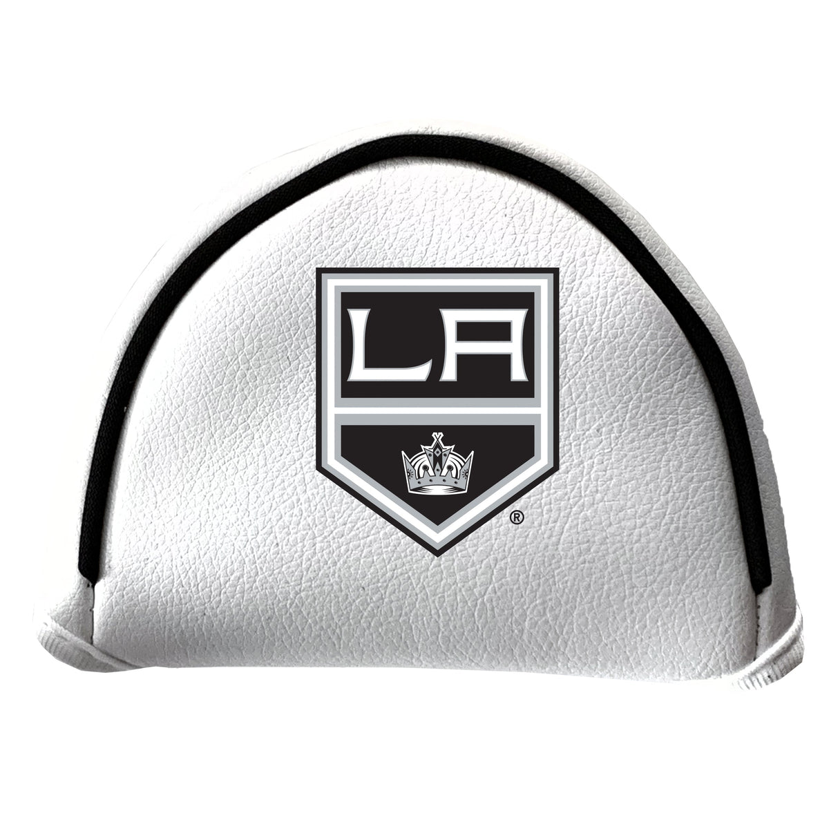 Los Angeles Kings Vintage White Printed Mallet Putter Headcover