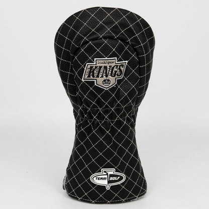 Los Angeles Kings solid driver quilted golf headcover alternate view