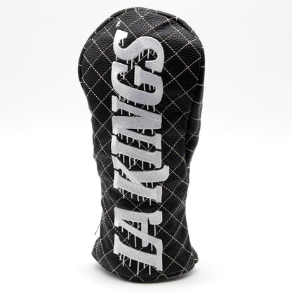 Los Angeles Kings Solid Fairway quilted headcover, front view