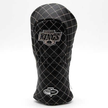 Los Angeles Kings Solid Fairway quilted headcover, back view