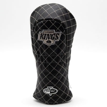 Los Angeles Kings solid fairway quilted golf headcover alternate view