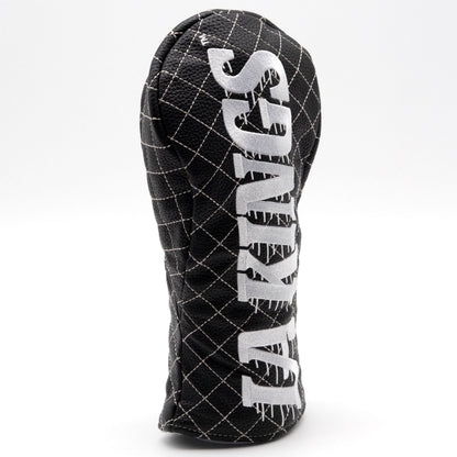 Los Angeles Kings solid fairway quilted golf headcover alternate view