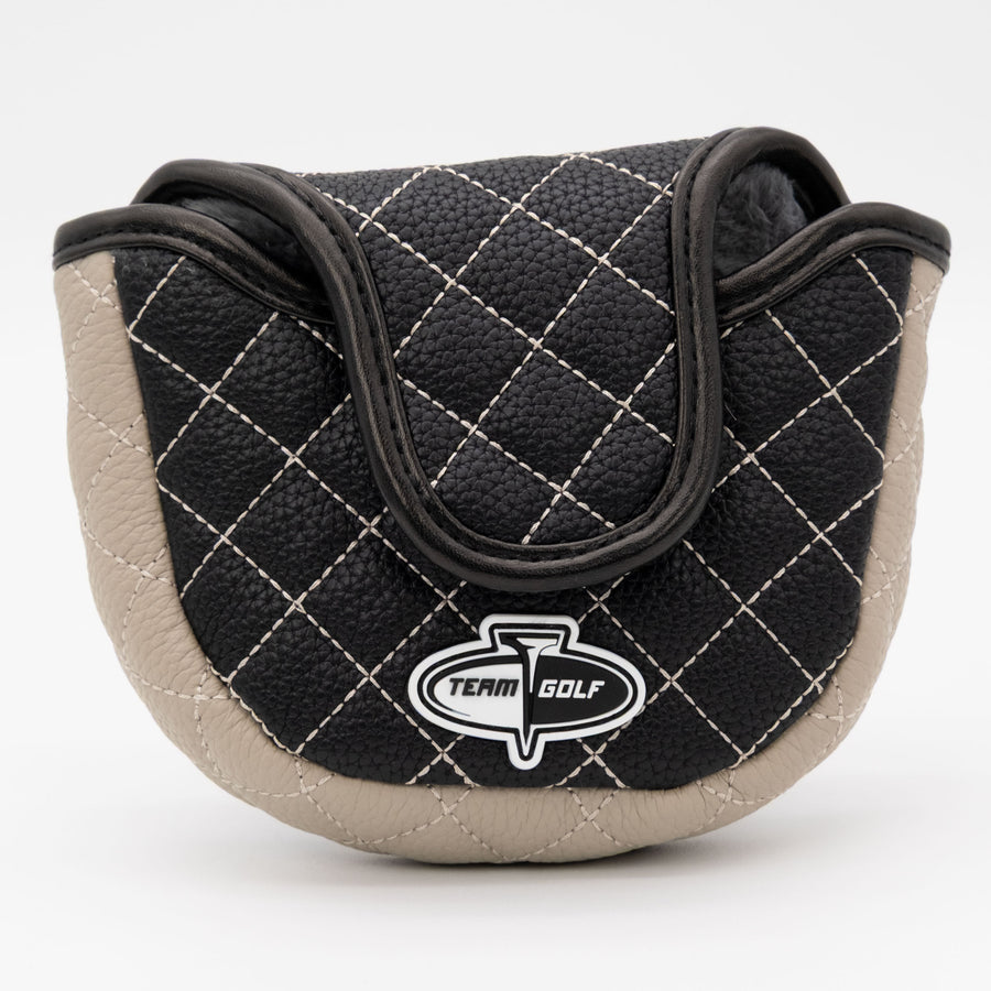 Los Angeles Kings solid quilted mallet putter cover, back view
