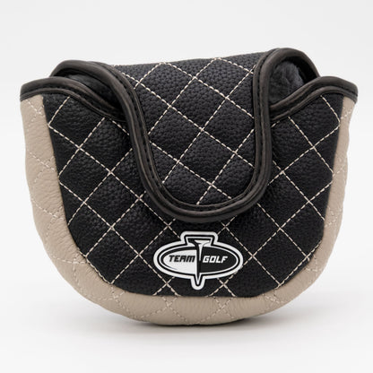 Los Angeles Kings solid mallet putter quilted golf headcover alternate view