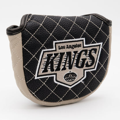 Los Angeles Kings solid mallet putter quilted golf headcover alternate view