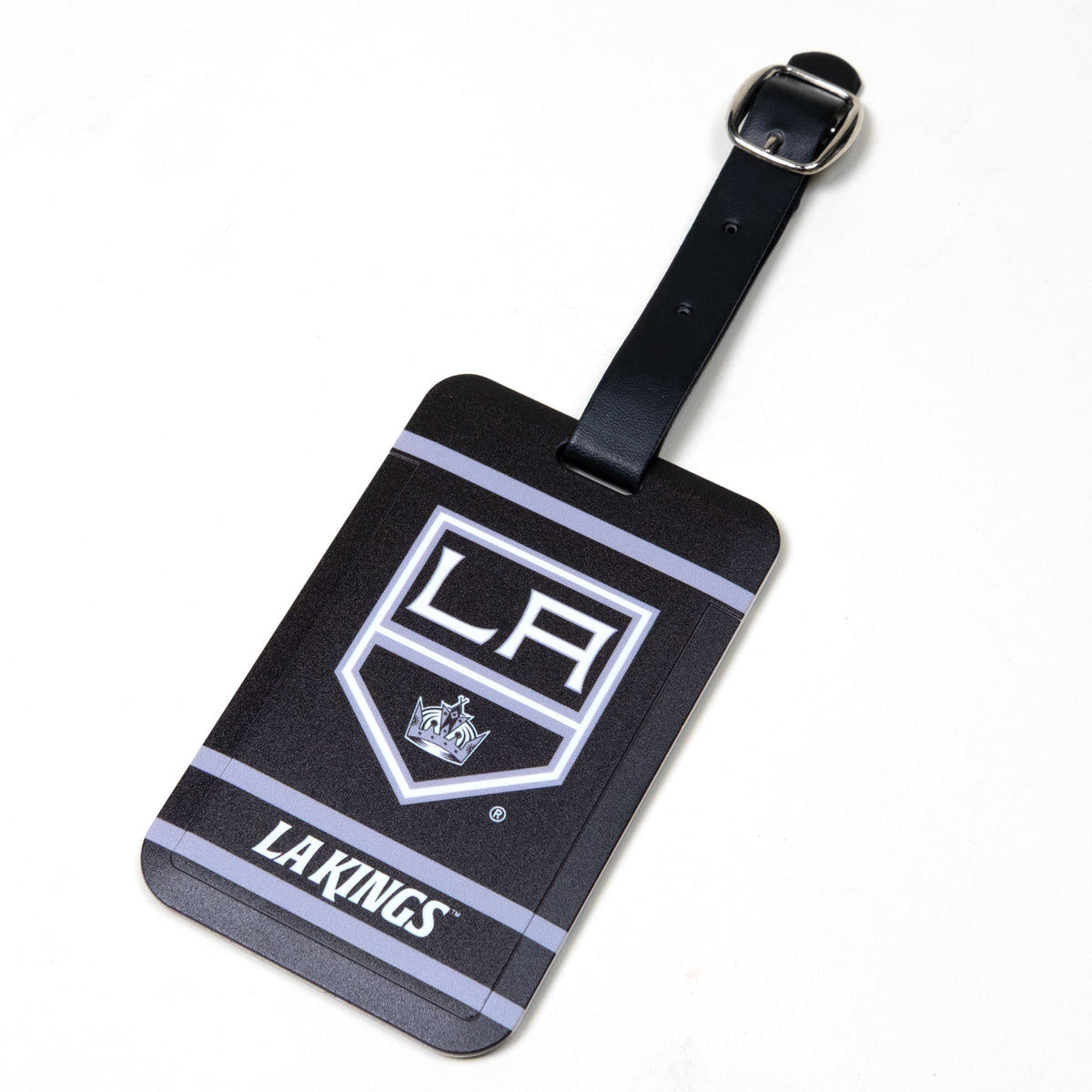 Los Angeles Kings plastic golf bag tag by Team Golf, product photo 1