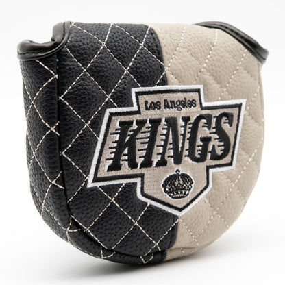 Los Angeles Kings split mallet putter quilted golf headcover alternate view