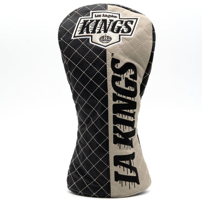 Los Angeles Kings split driver quilted golf headcover
