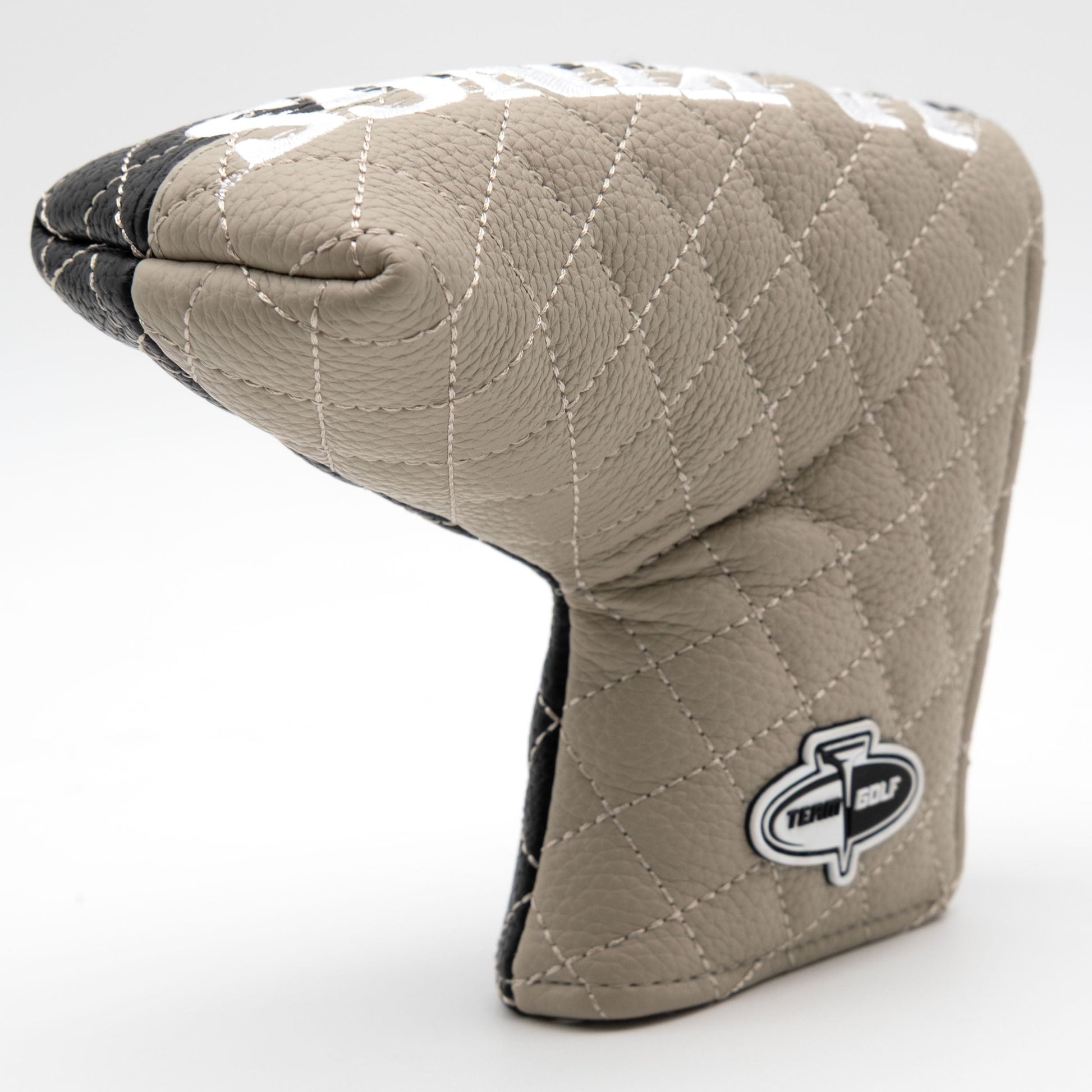 Los Angeles Kings split blade putter quilted golf headcover alternate view