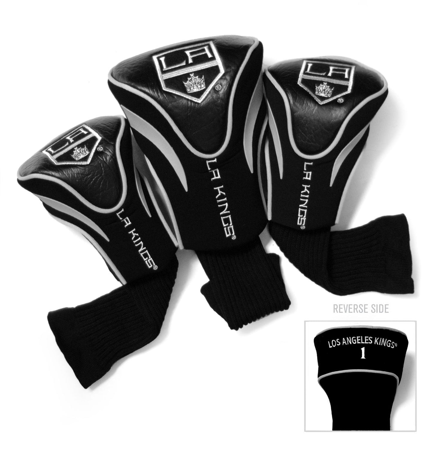 Los Angeles Kings 3 Pack Contour Sock Headcovers - Club Rehab