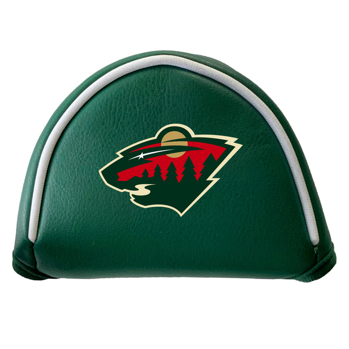 Minnesota Wild Vintage Color Printed Mallet Putter Headcover