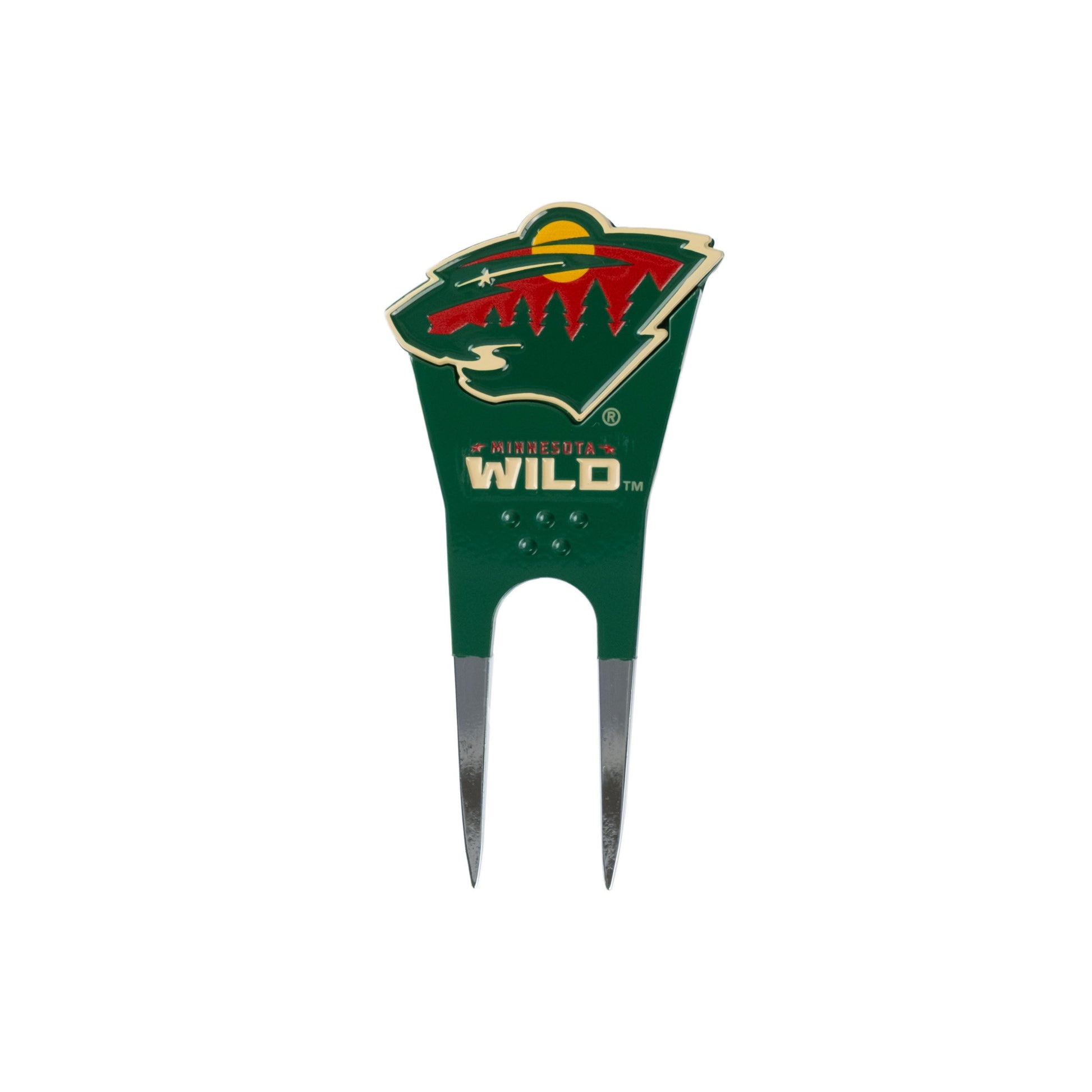Minnesota Wild Custom Shaped Divot Tool - Image 1 - Club Rehab