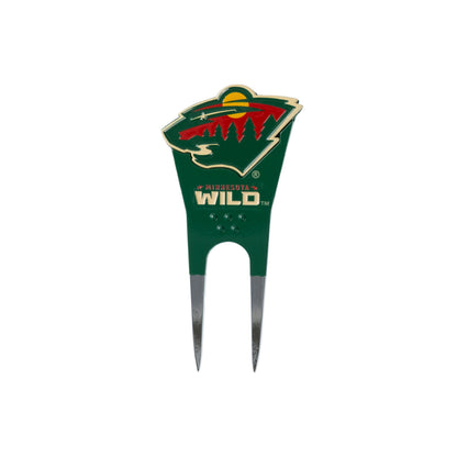 Minnesota Wild Custom Shaped Divot Tool - Image 1 - Club Rehab