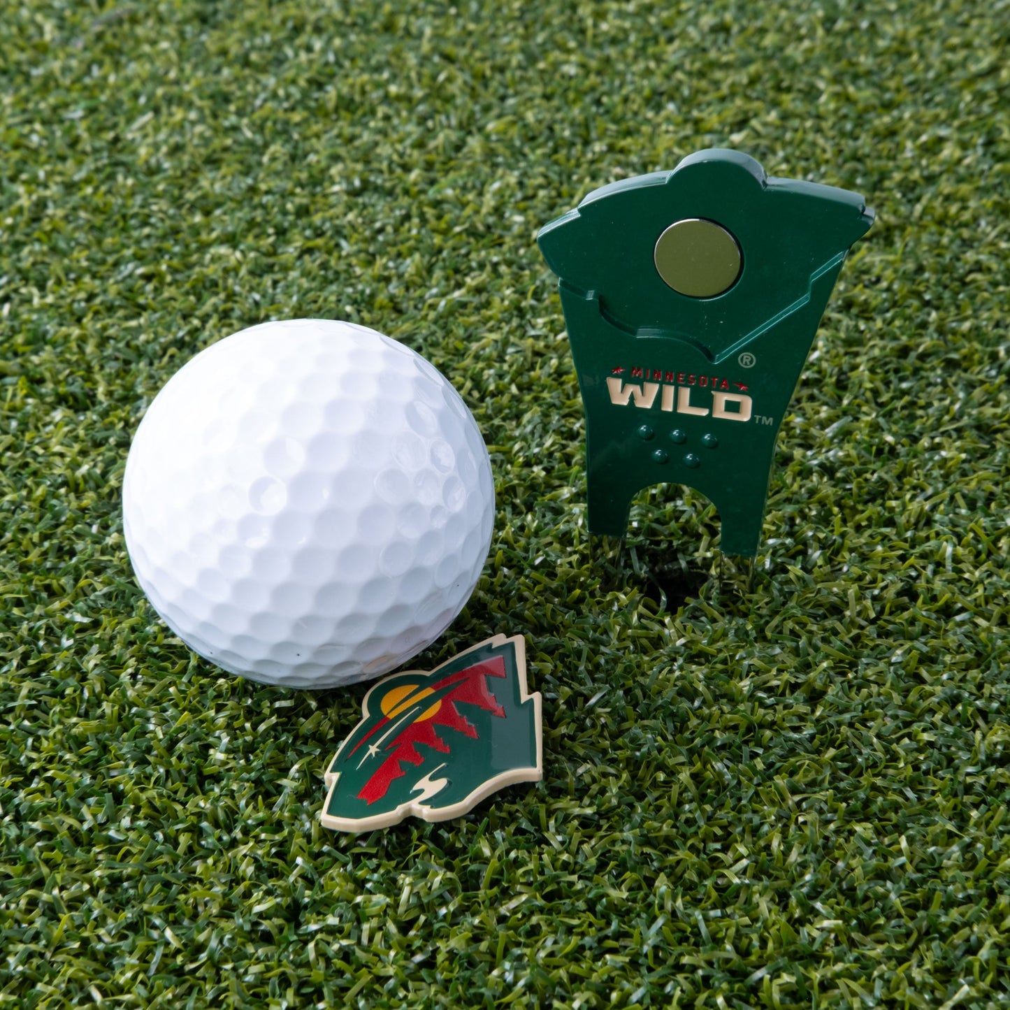 Minnesota Wild Custom Shaped Divot Tool - Image 5 - Club Rehab