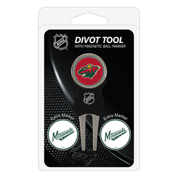 Minnesota Wild Pitchgabel + 3 Ballmarker