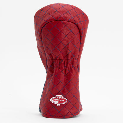 Montreal Canadiens split fairway quilted golf headcover alternate view