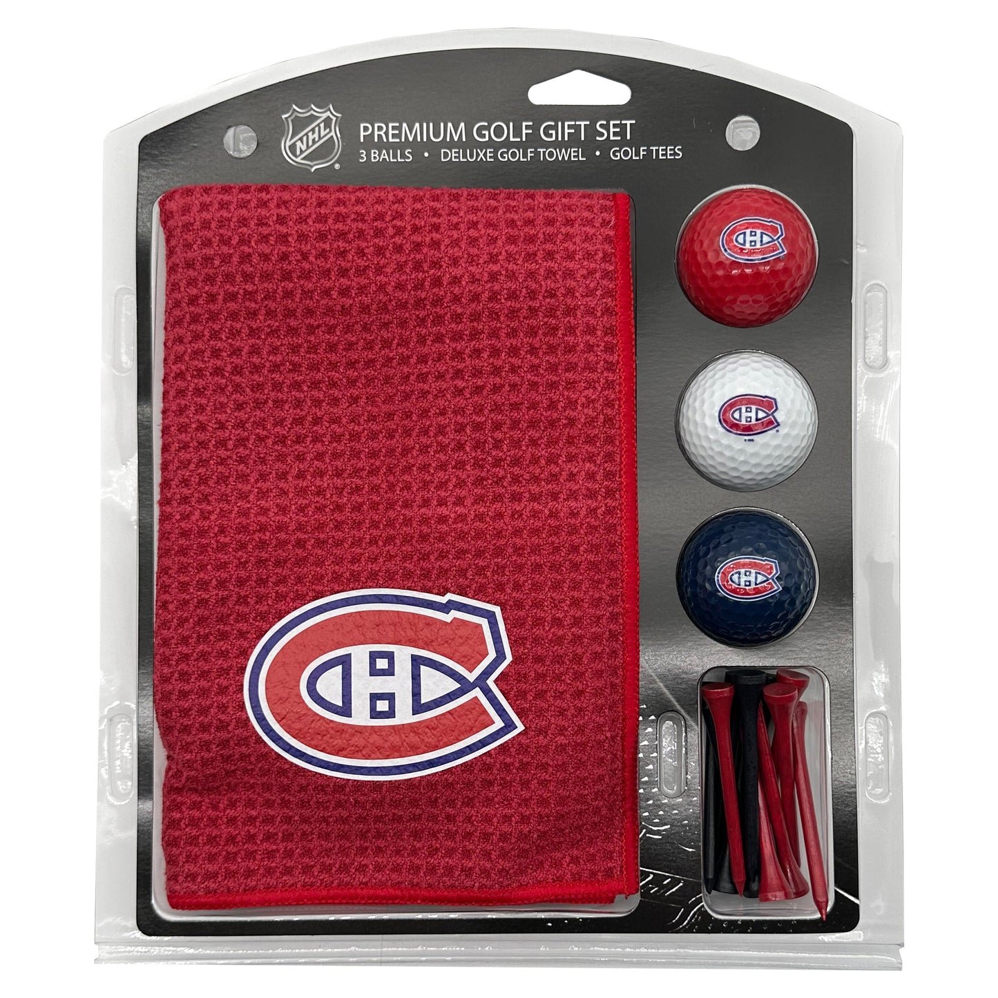 Montreal Canadiens Microfiber Towel Golf Gift Set - Club Rehab