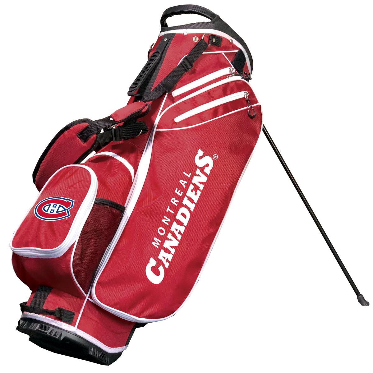 Montreal Canadiens Birdie stand golf bag, Dark Red color