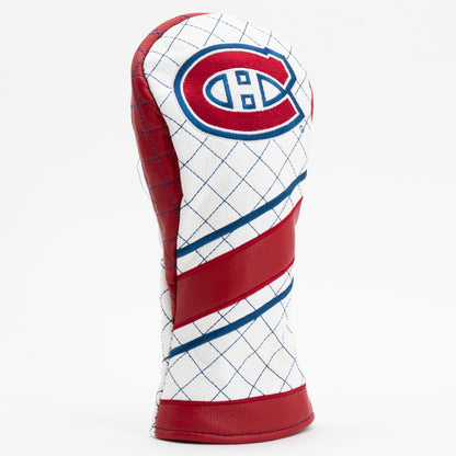 Montreal Canadiens stripe fairway quilted golf headcover alternate view