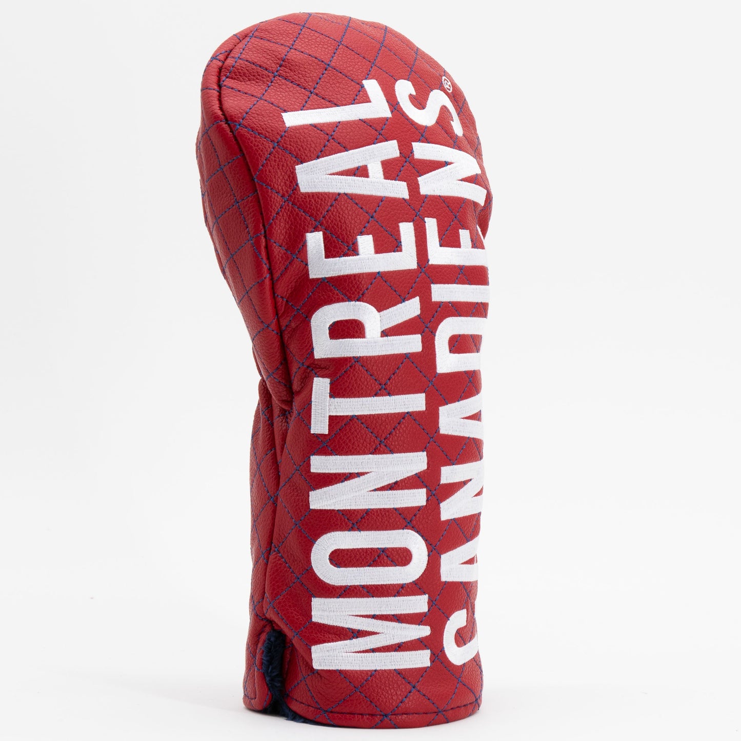 Montreal Canadiens solid driver quilted golf headcover alternate view