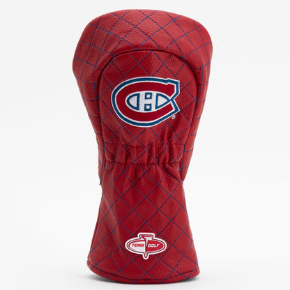 Montreal Canadiens solid fairway quilted golf headcover alternate view