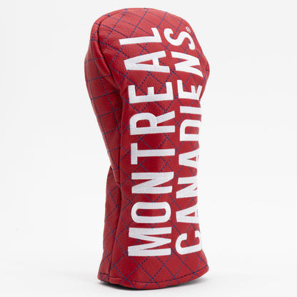 Montreal Canadiens solid fairway quilted golf headcover alternate view
