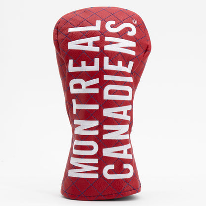 Montreal Canadiens solid fairway quilted golf headcover