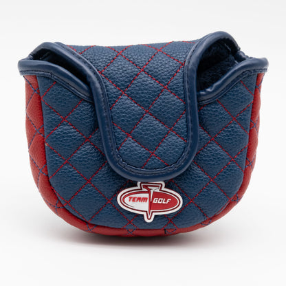Montreal Canadiens solid mallet putter quilted golf headcover alternate view