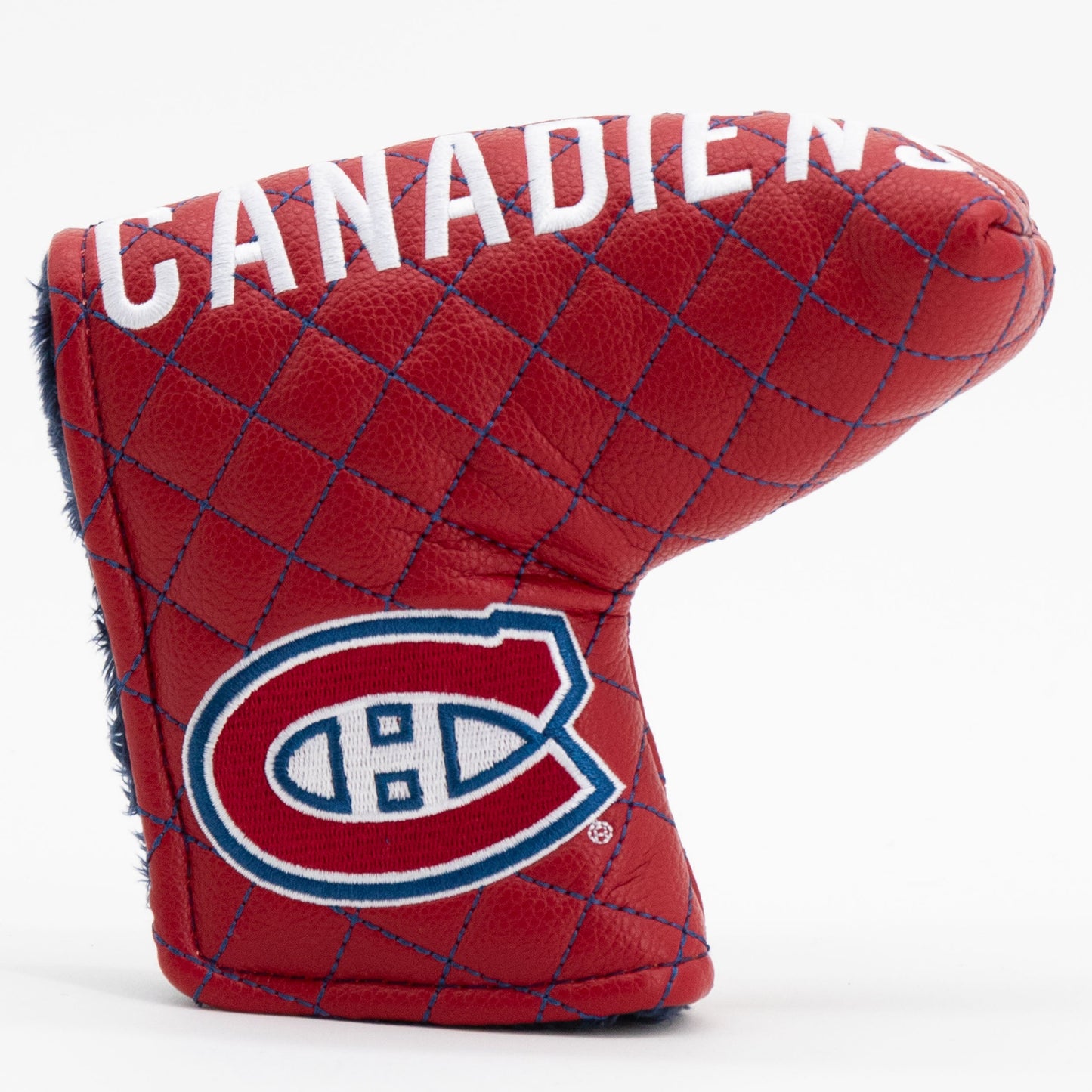 Montreal Canadiens solid blade putter quilted golf headcover