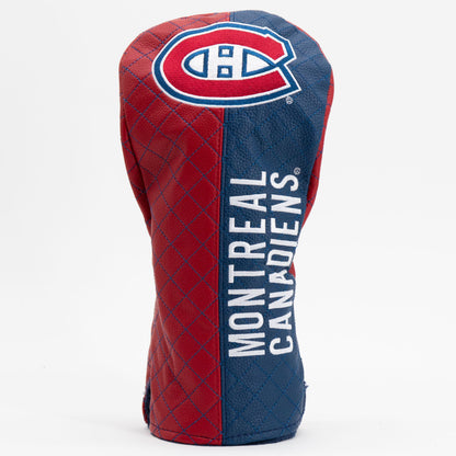 Montreal Canadiens split driver quilted golf headcover