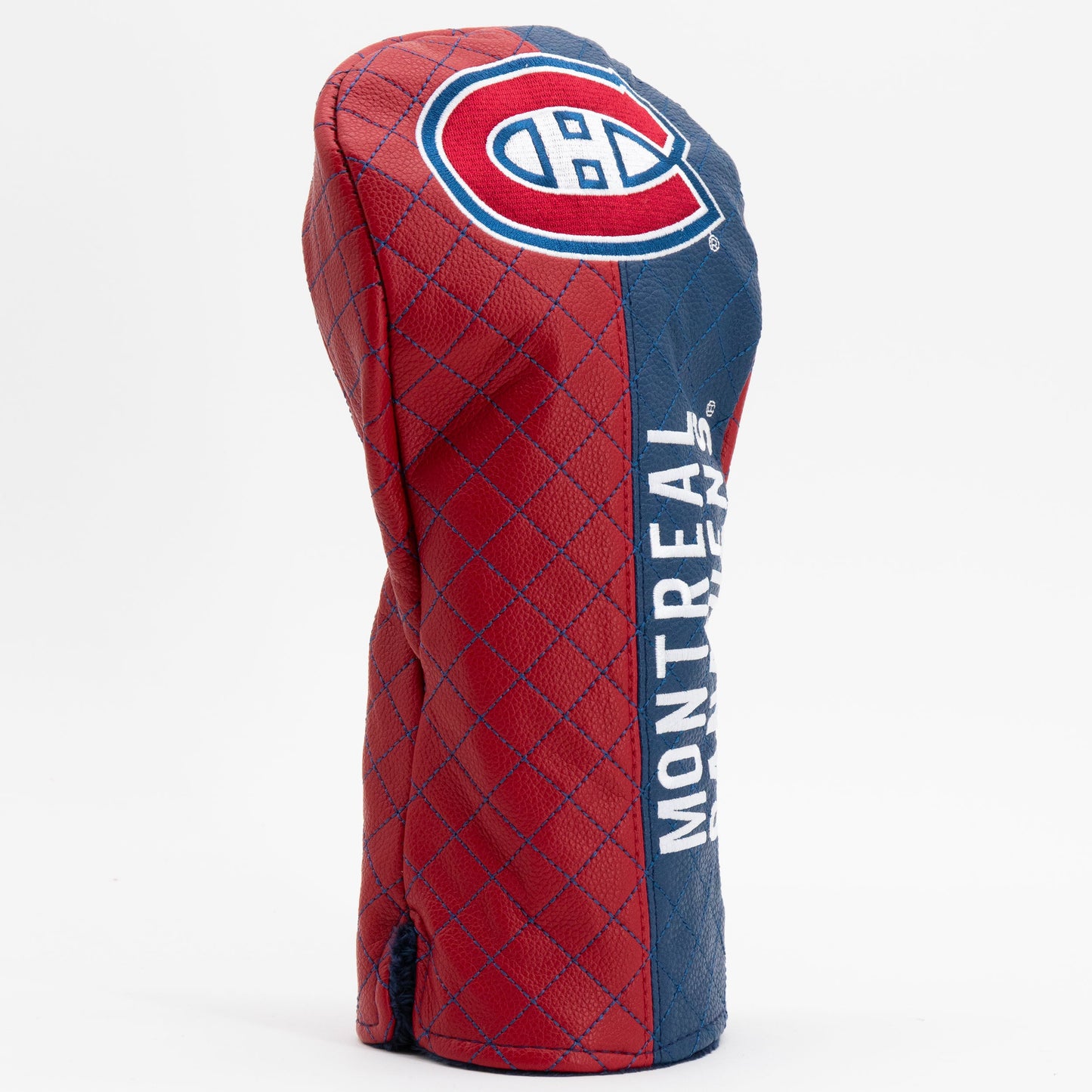 Montreal Canadiens split driver quilted golf headcover alternate view