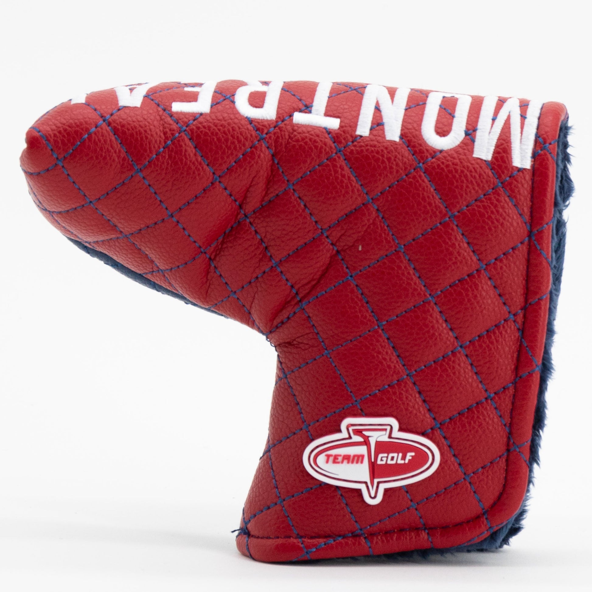 Montreal Canadiens split blade putter quilted golf headcover alternate view