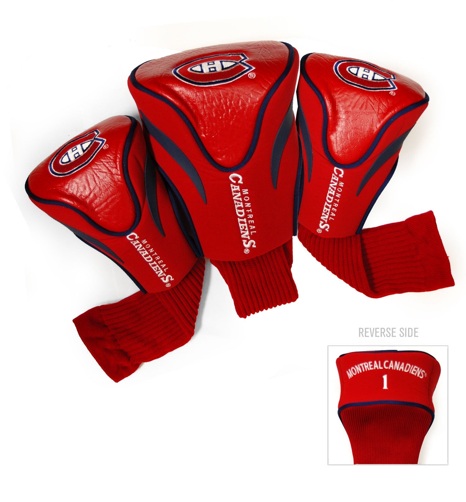 Montreal Canadiens 3 Pack Contour Sock Headcovers - Club Rehab