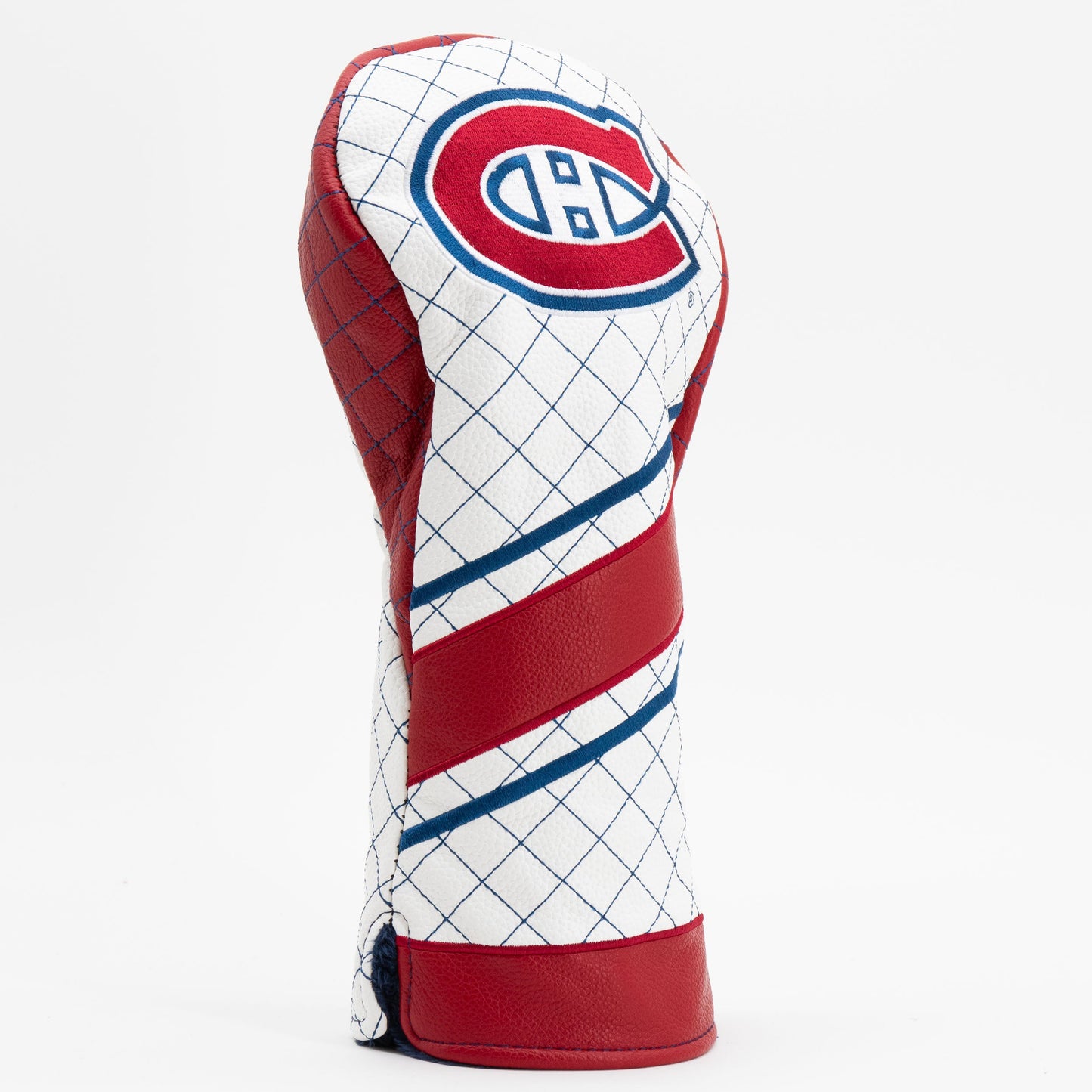 Montreal Canadiens stripe driver quilted golf headcover alternate view
