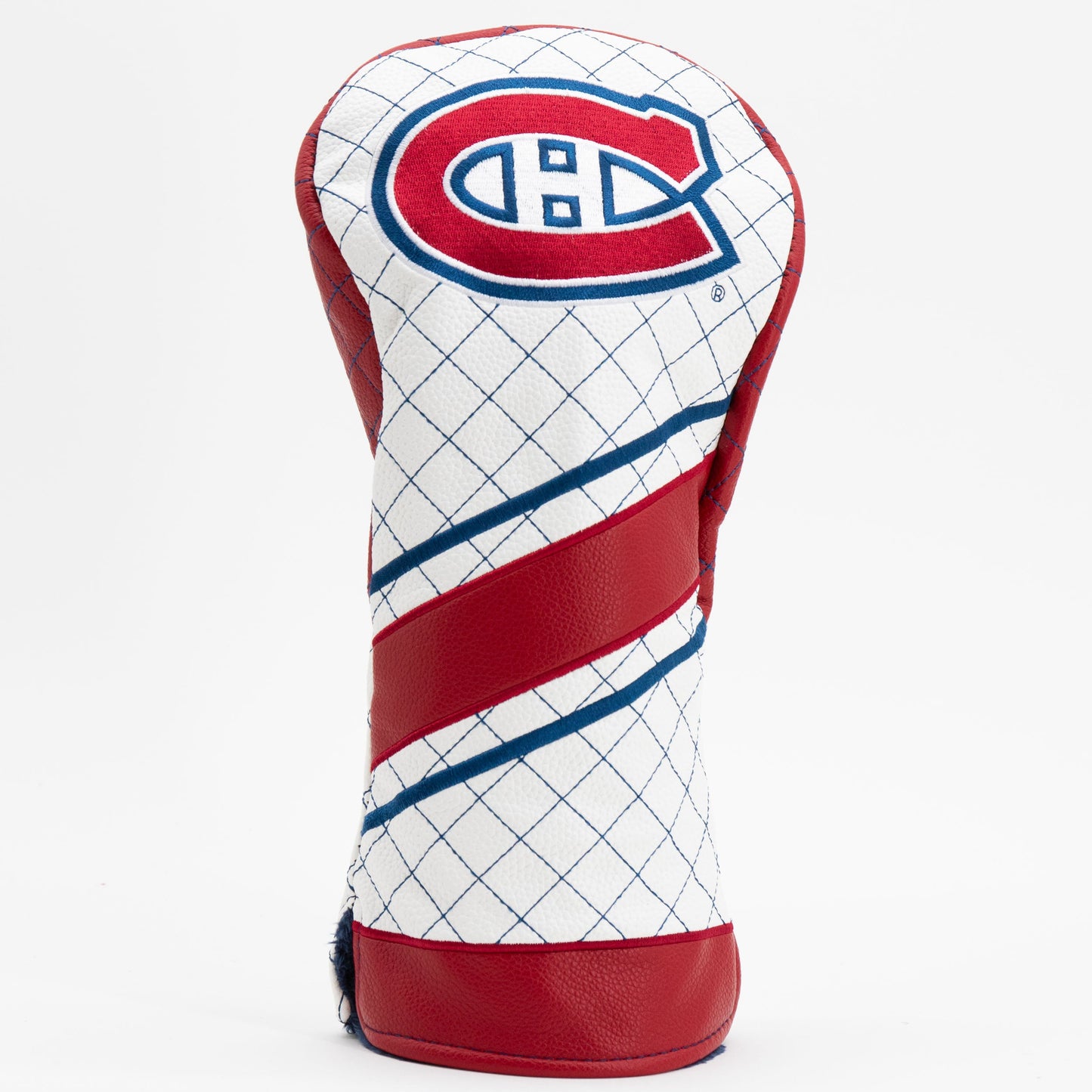 Montreal Canadiens stripe driver quilted golf headcover