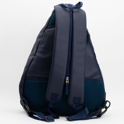 Nashville Predators PU leather backpack by Team Golf, view 2