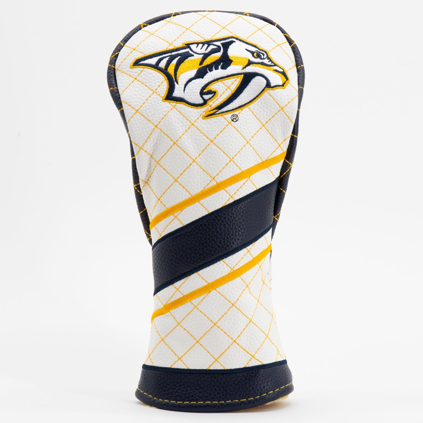 Nashville Predators stripe fairway quilted golf headcover