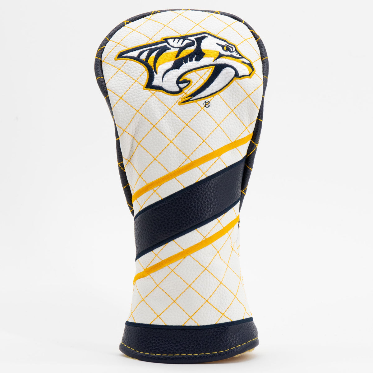 Nashville Predators Stripe Quilted Fairway Headcover - golf headcover product images