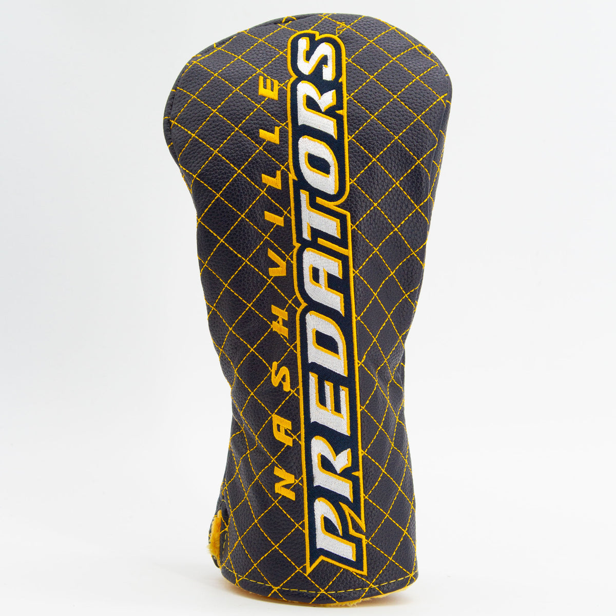 Nashville Predators Solid Driver quilted headcover, front view