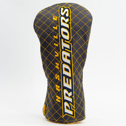 Nashville Predators Solid Driver quilted headcover, front view