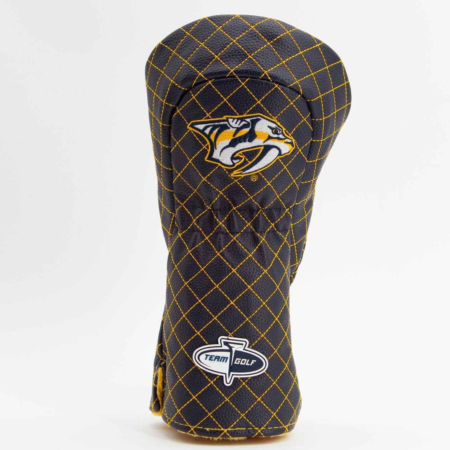 Nashville Predators solid driver quilted golf headcover alternate view