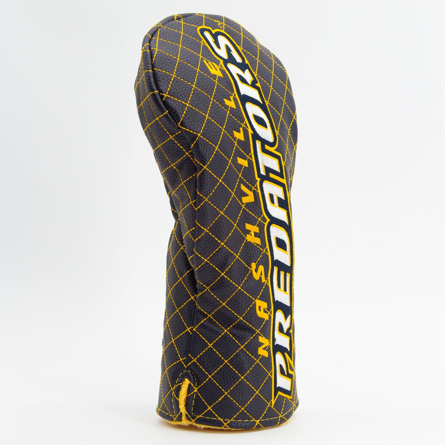 Nashville Predators solid driver quilted golf headcover alternate view